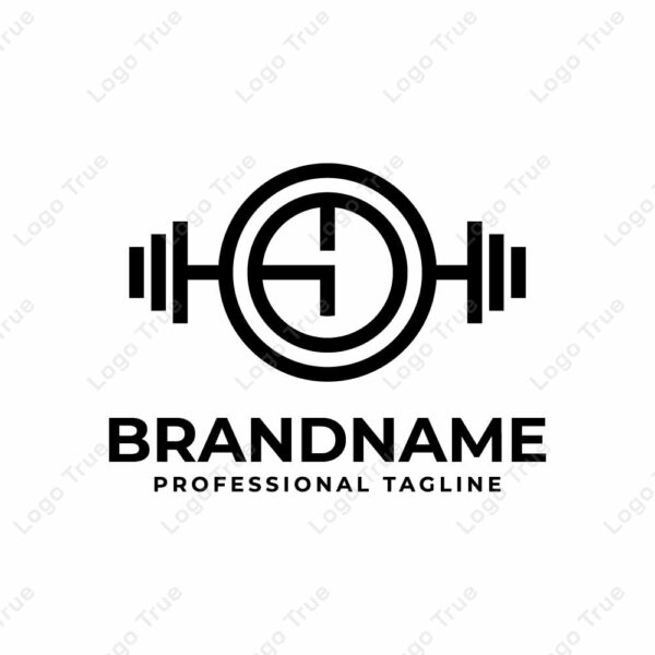 Letter Y Barbell Gym Logo, Perfect for Fitness Centers and Gyms Prayoga Cahya