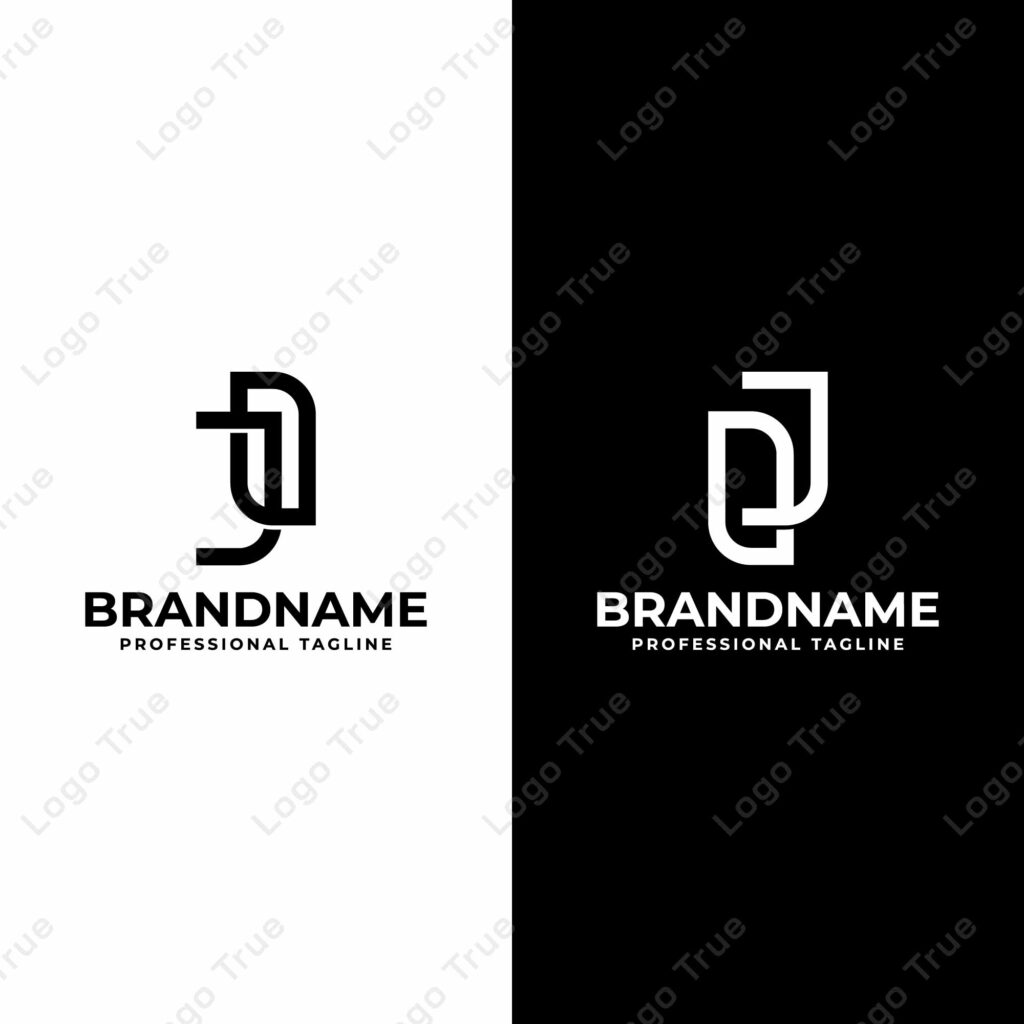 Letters JO and OJ Monogram Logo, suitable for any business with JO or OJ initials Prayoga Cahya