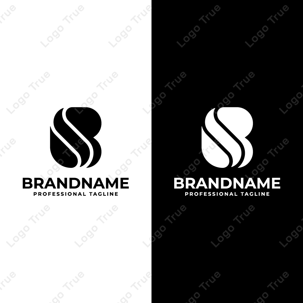 Letters SB Monogram Logo Prayoga Cahya