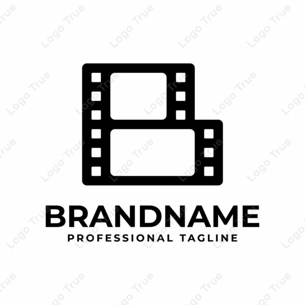 Letter B Film Logo, Perfect for Movie or Cinema Production Studios Prayoga Cahya