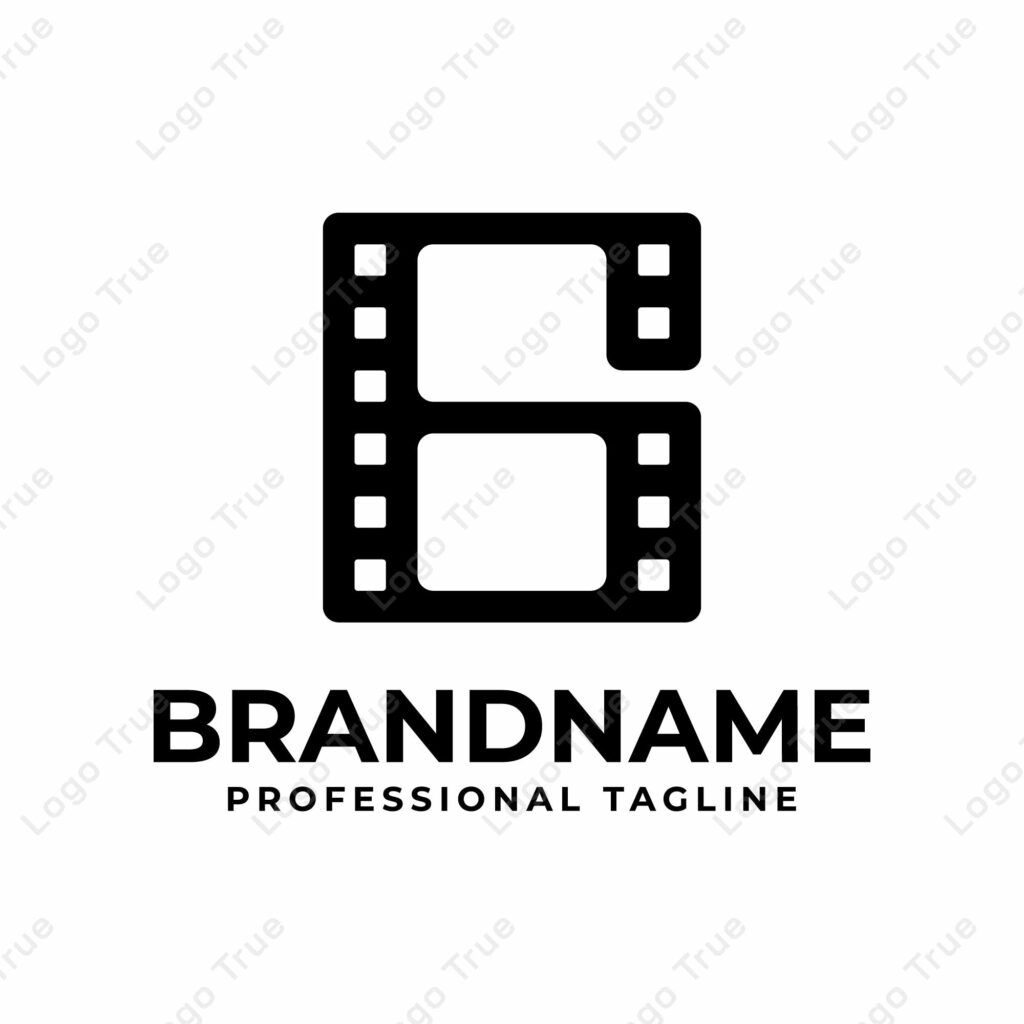 Letter G Film Logo, Perfect for Movie or Cinema Production Studios Prayoga Cahya