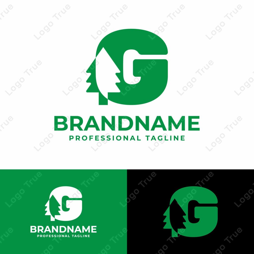 Letter G Tree Logo, for any Environmental Brands with G initial Prayoga Cahya