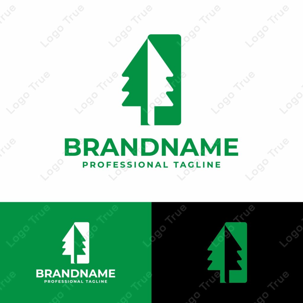 Letter I Tree Logo, for any Environmental Brands with I initial Prayoga Cahya
