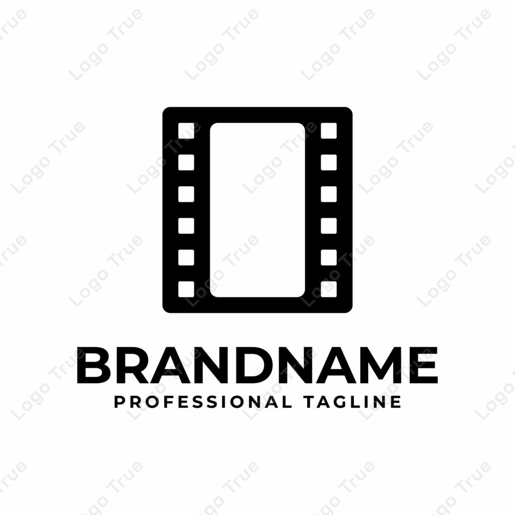 Letter O Film Logo, Perfect for Movie or Cinema Production Studios Prayoga Cahya