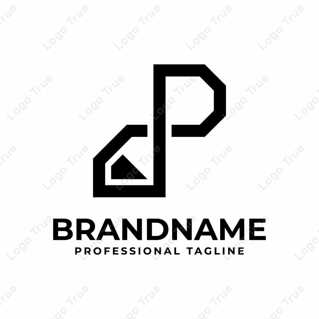 Letter P Diamond Logo, suitable for any business with P initial related to luxurious Prayoga Cahya
