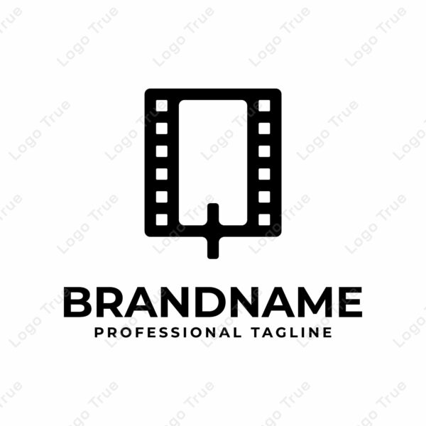 Letter Q Film Logo, Perfect for Movie or Cinema Production Studios Prayoga Cahya