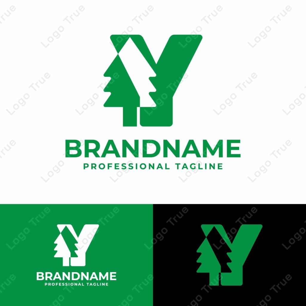 Letter Y Tree Logo, for any Environmental Brands with Y initial Prayoga Cahya