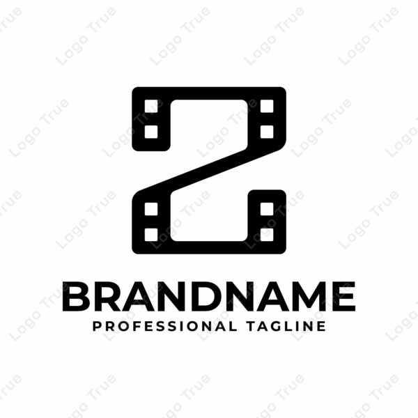 Letter Z Film Logo, Perfect for Movie or Cinema Production Studios Prayoga Cahya