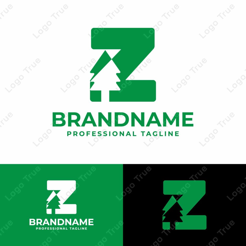 Letter Z Tree Logo, for any Environmental Brands with Z initial Prayoga Cahya