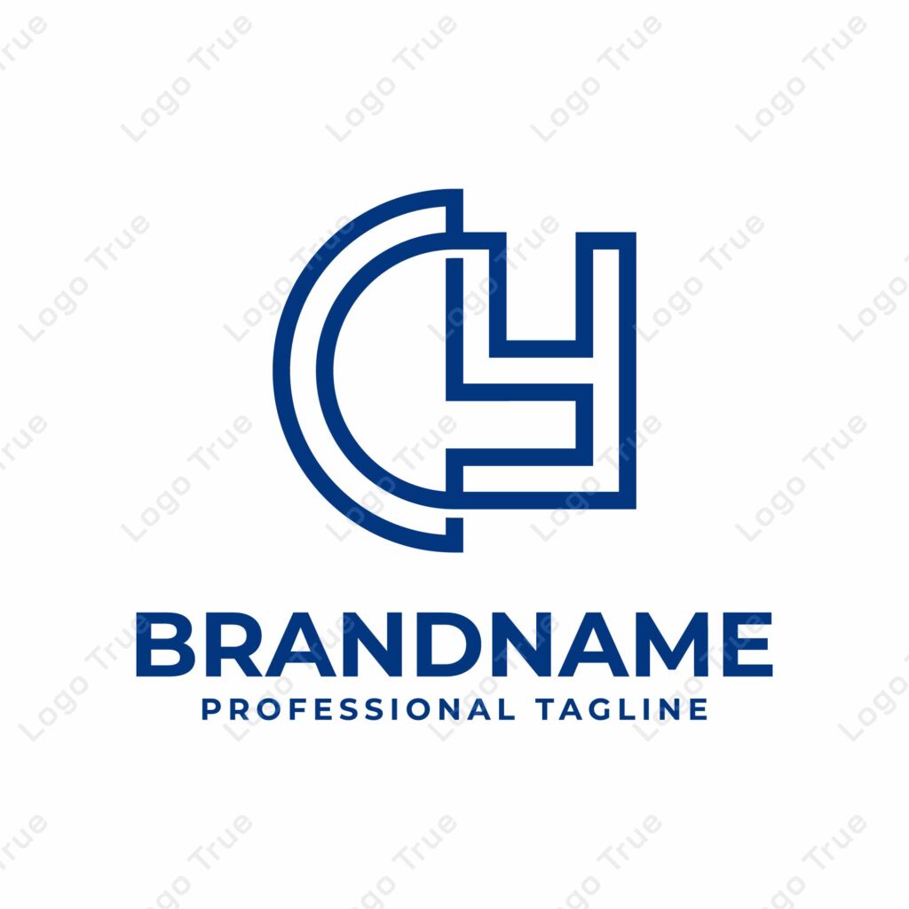 Letters CY Monogram Logo, suitable for any business with CY or YC initials Prayoga Cahya