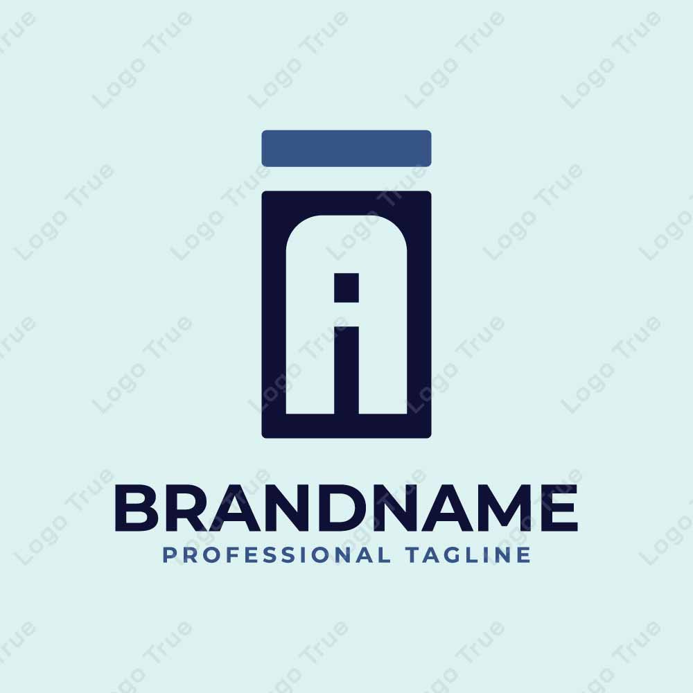Letters IA Monogram Logo, suitable for any business with AI or IA initials Prayoga Cahya