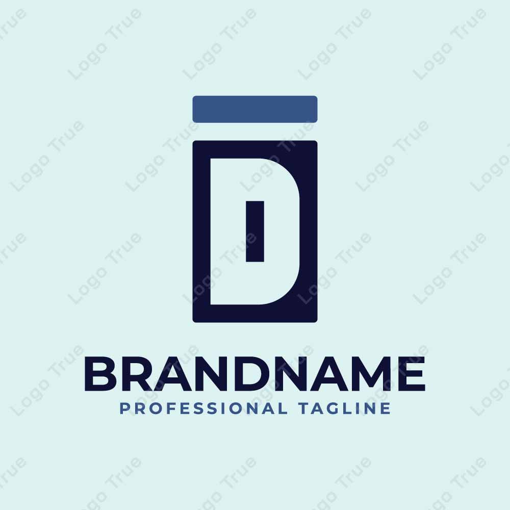 Letters ID Monogram Logo, suitable for any business with DI or ID initials Prayoga Cahya