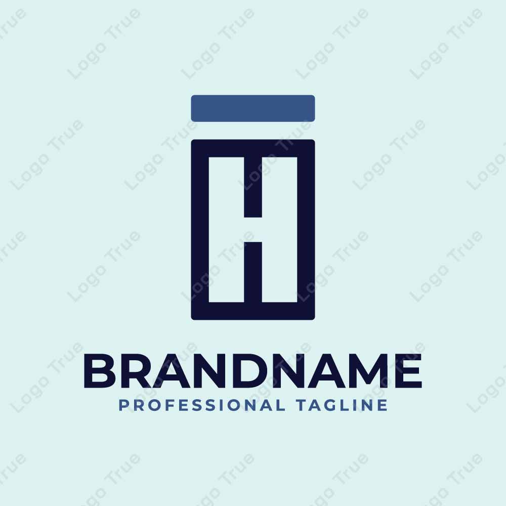 Letters IH Monogram Logo, suitable for any business with HI or IH initials Prayoga Cahya