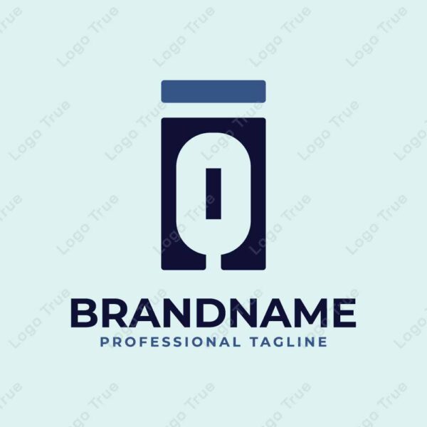 Letters IQ Monogram Logo, suitable for any business with QI or IQ initials Prayoga Cahya