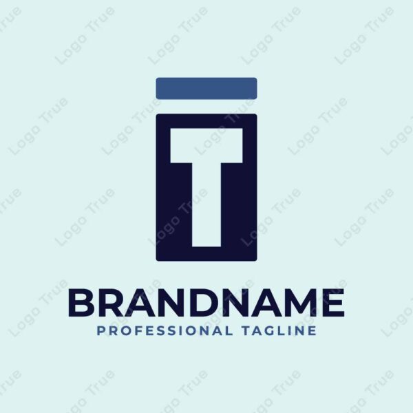 Letters IT Monogram Logo, suitable for any business with TI or IT initials Prayoga Cahya