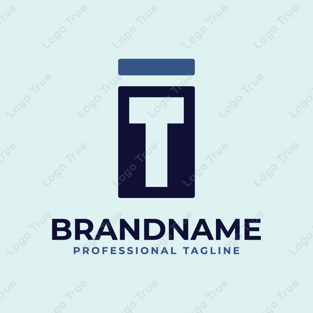 Letters IT Monogram Logo, suitable for any business with TI or IT initials Prayoga Cahya