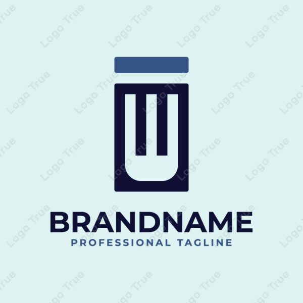 Letters IW Monogram Logo, suitable for any business with WI or IW initials Prayoga Cahya