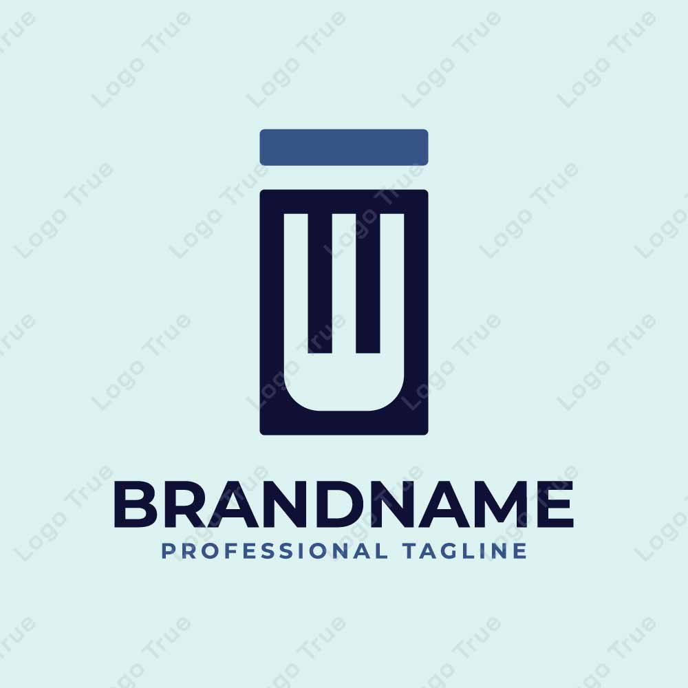Letters IW Monogram Logo, suitable for any business with WI or IW initials Prayoga Cahya