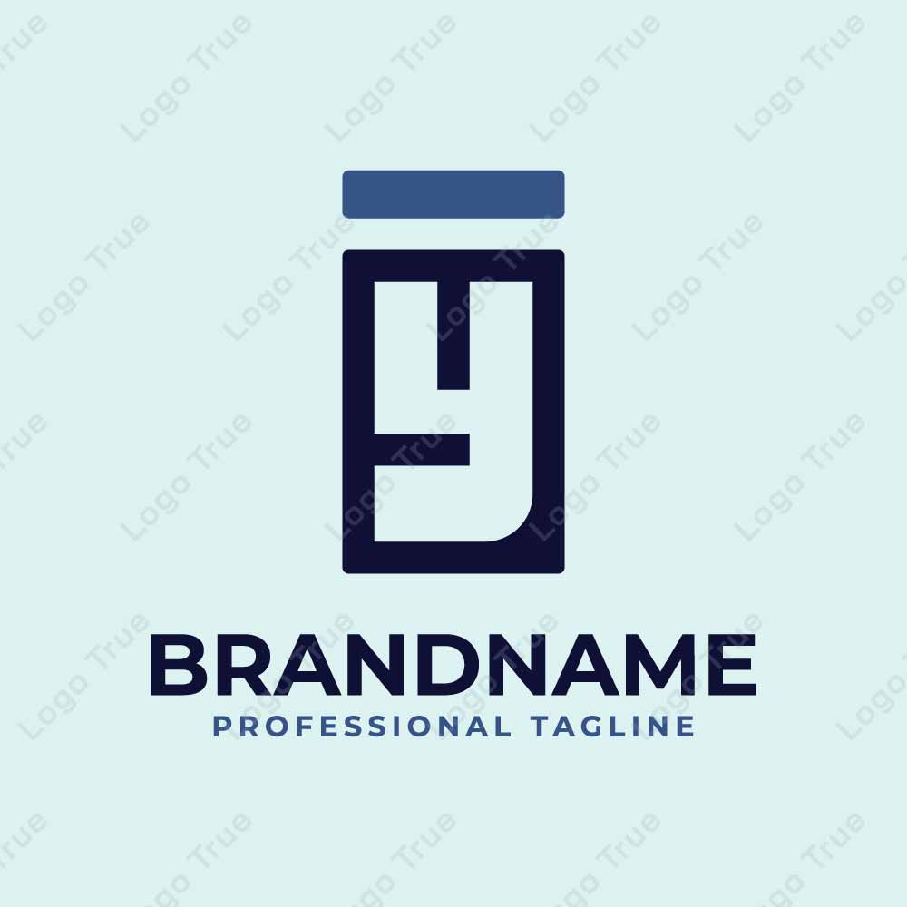Letters IY Monogram Logo, suitable for any business with YI or IY initials Prayoga Cahya