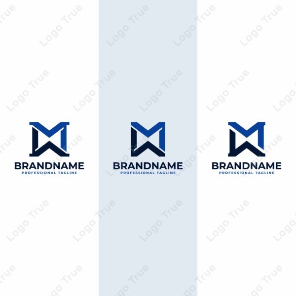 Letters MW or WM Monogram Logo Set, for any business with MW or WM initials Prayoga Cahya