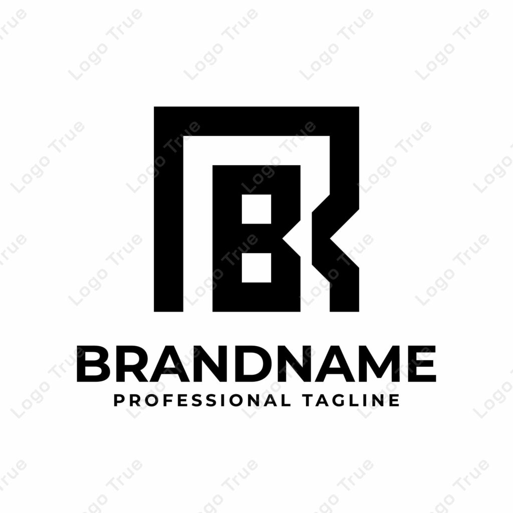 Letters RB Monogram Logo, suitable for any business with BR or RB initials Prayoga Cahya