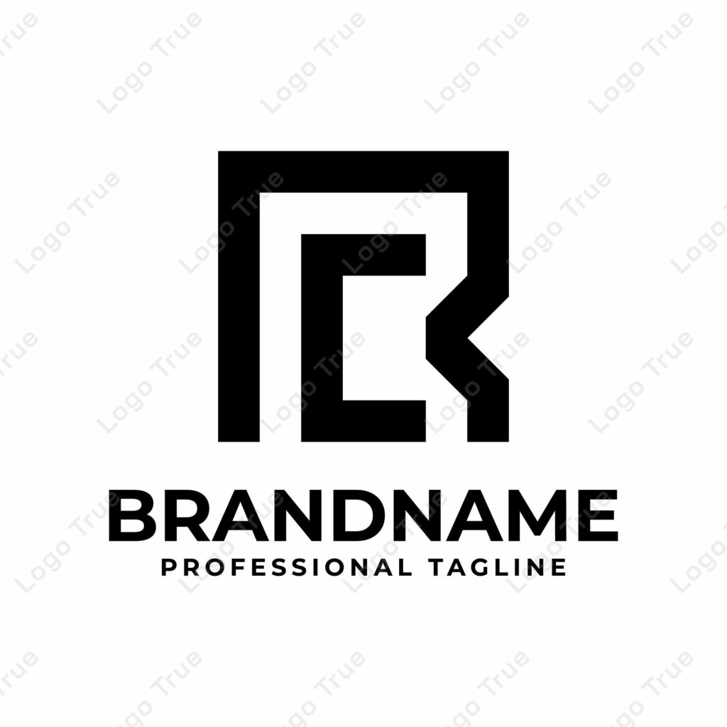 Letters RC Monogram Logo, suitable for any business with CR or RC initials Prayoga Cahya