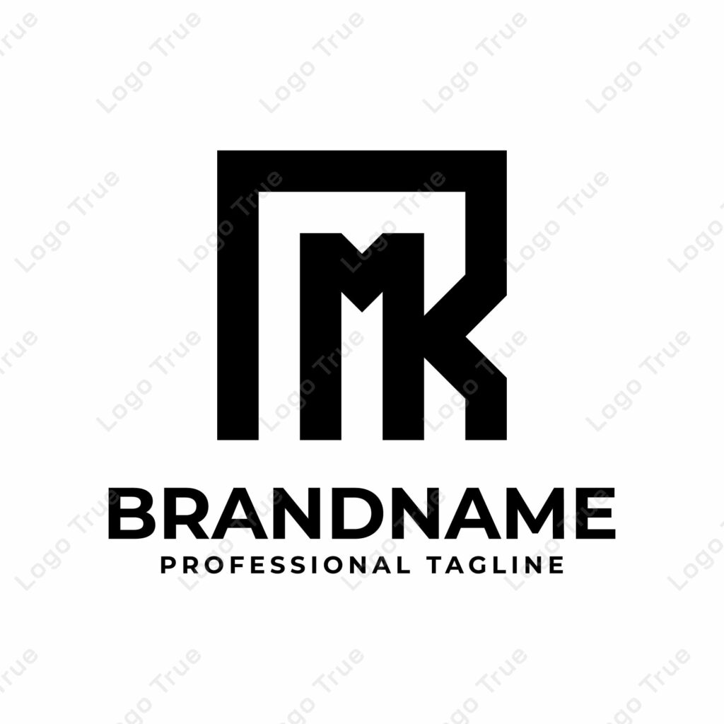 Letters RM Monogram Logo, suitable for any business with MR or RM initials Prayoga Cahya