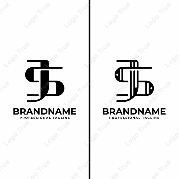 Letters SJ Monogram Logo, suitable for any business with SJ or JS initials Prayoga Cahya