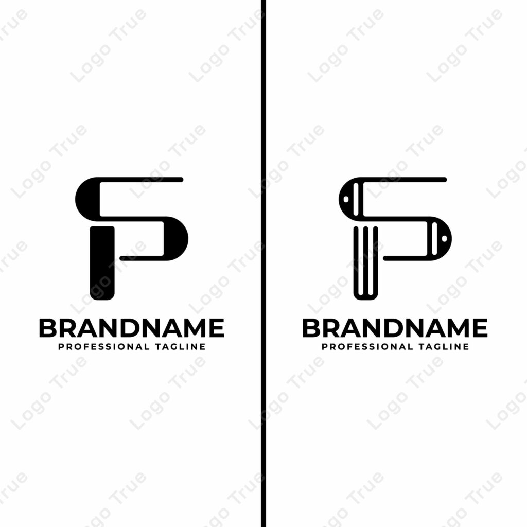 Letters SP Monogram Logo, suitable for any business with SP or PS initials Prayoga Cahya