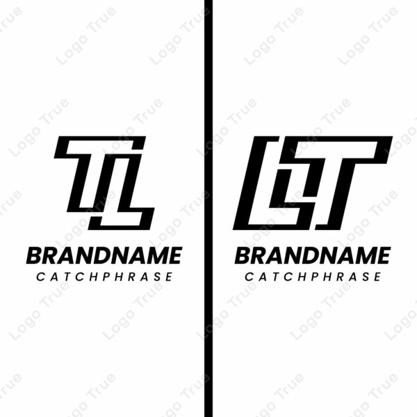 Letters TL and LT Monogram Logo, suitable for any business with LT or TL initials Prayoga Cahya