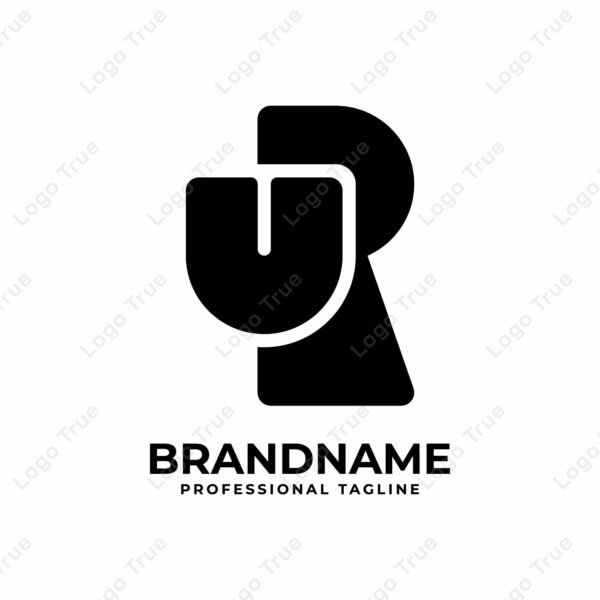 Letters UR Monogram Logo, suitable for any business with UR or RU initials Prayoga Cahya