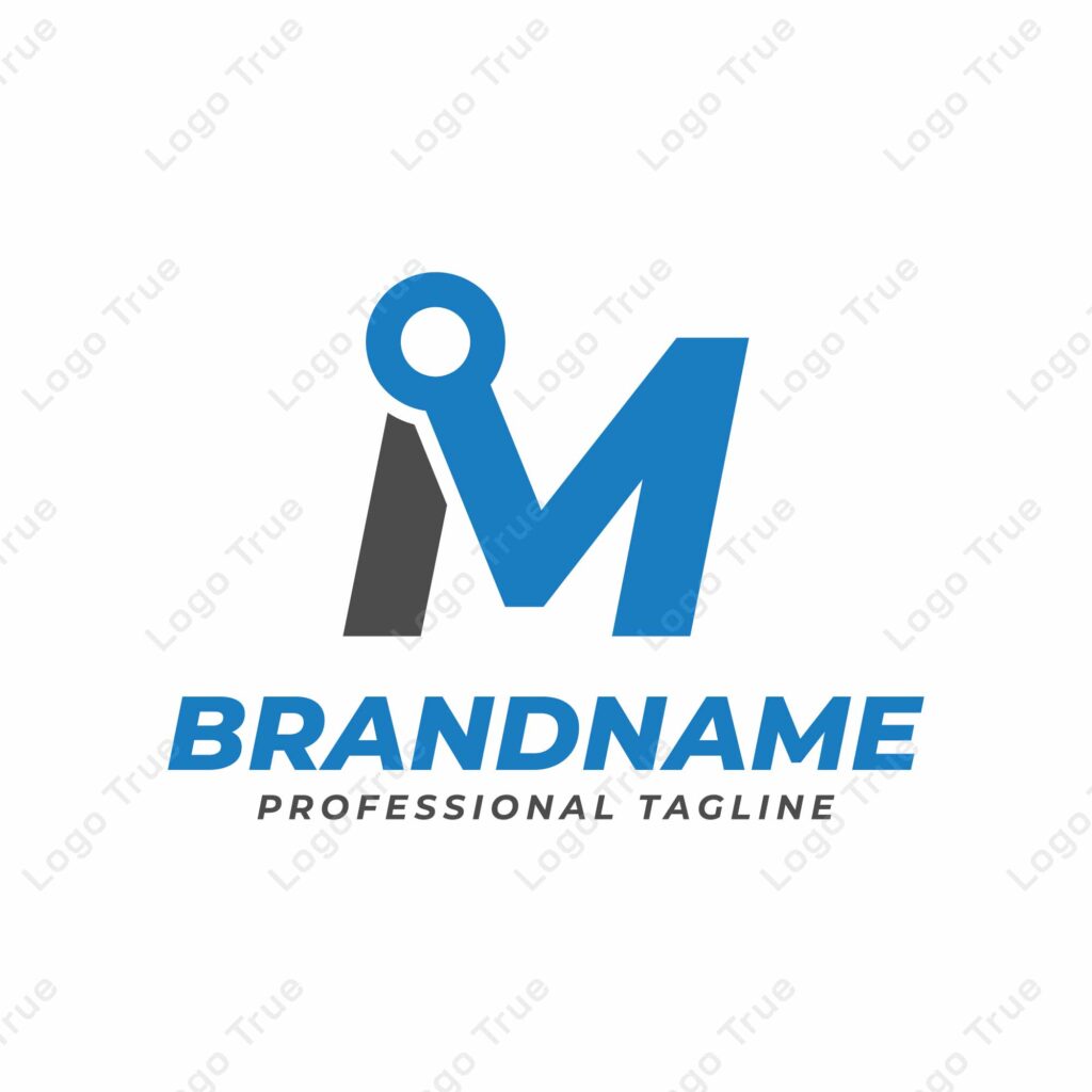 Letter M Technology logo, symbolizing innovation, progress, and cutting-edge technology Prayoga Cahya