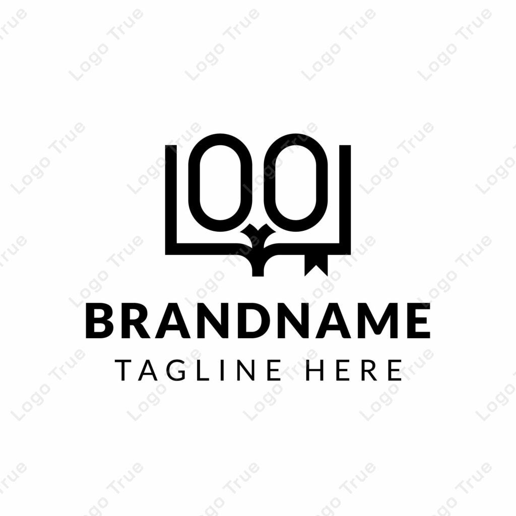 Letter OO Book Logo, suitable for business related to book with OO intials Prayoga Cahya