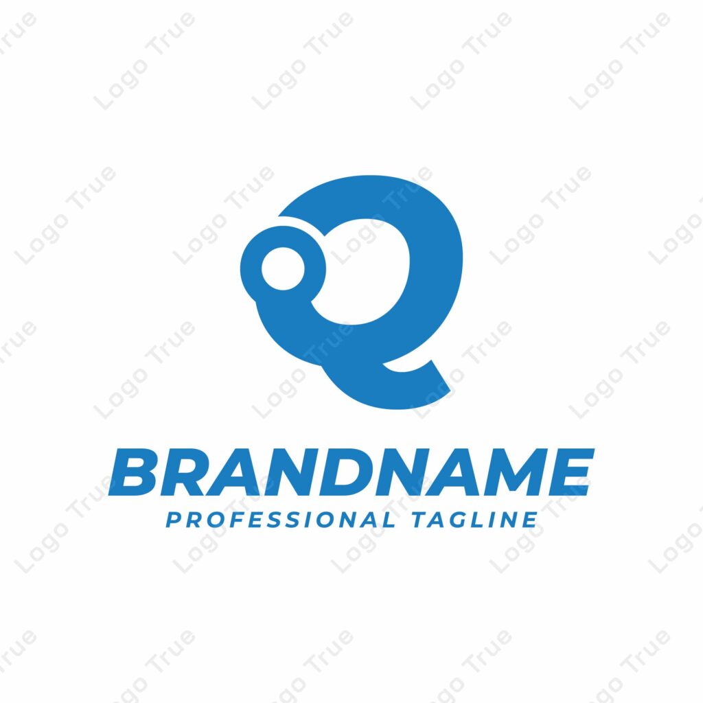 Letter Q Technology logo, symbolizing innovation, progress, and cutting-edge technology Prayoga Cahya
