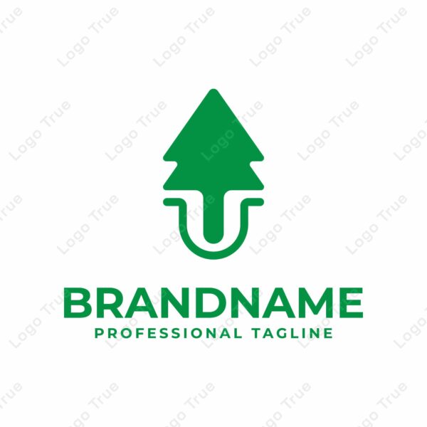 Letter U Tree Logo, for any Environmental Brands with U initial Prayoga Cahya