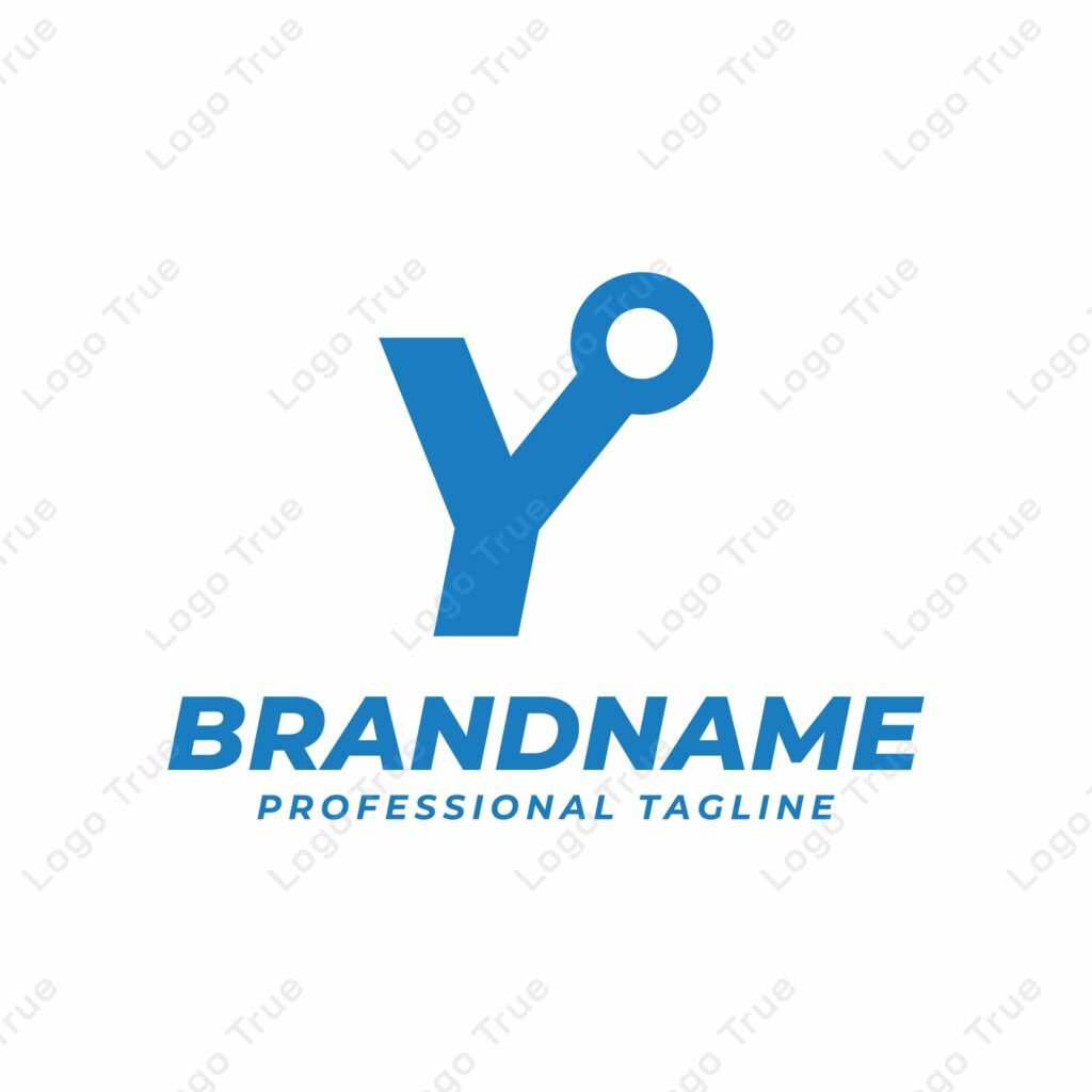 Letter Y Technology logo, symbolizing innovation, progress, and cutting-edge technology Prayoga Cahya