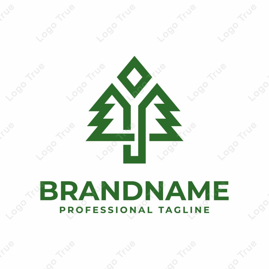 Letter Y Tree Logo, for any Environmental Brands with Y initial Prayoga Cahya