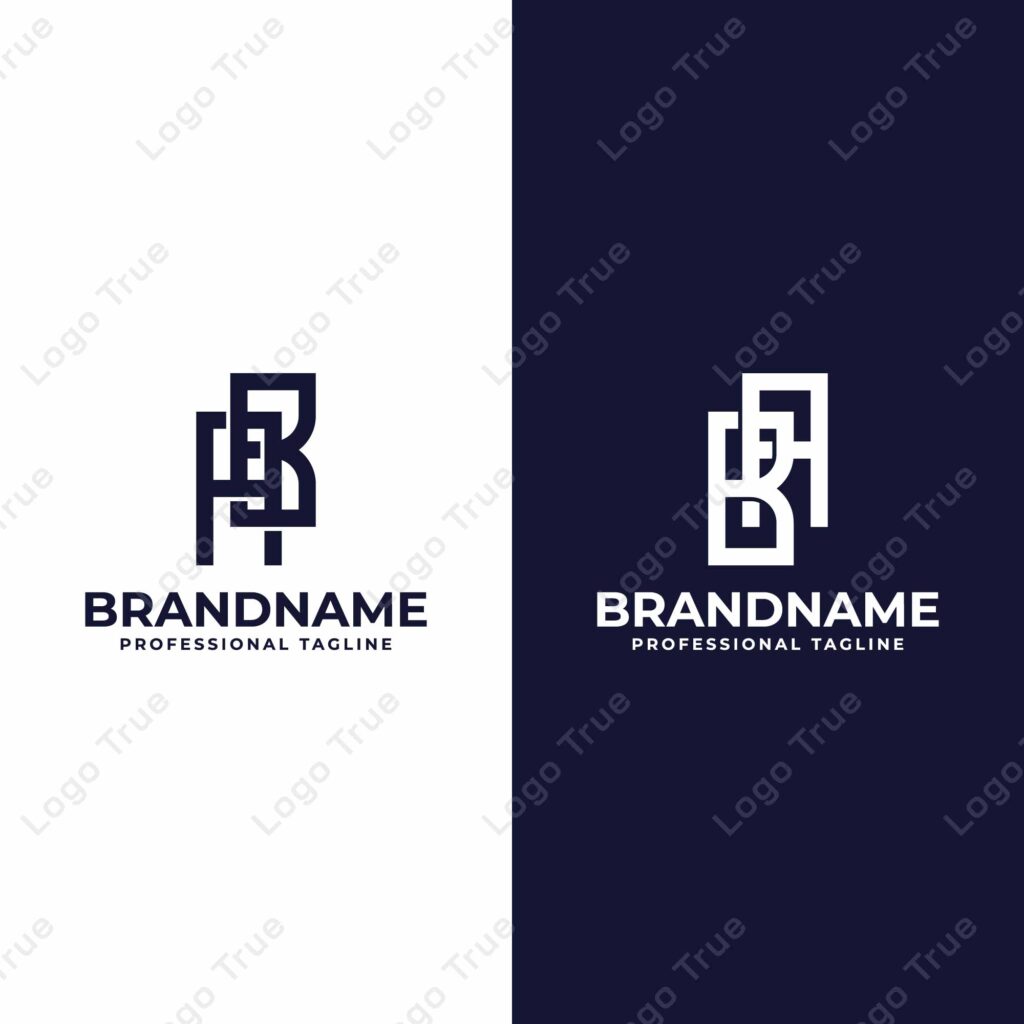 Letters AB and BA Monogram Logo, for business with BA or AB initials Prayoga Cahya