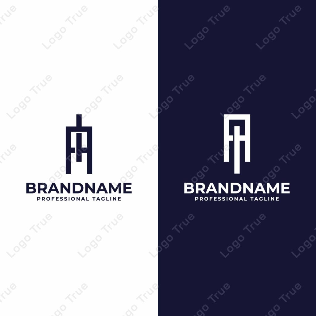 Letters AI and IA Monogram Logo, for business with IA or AI initials Prayoga Cahya