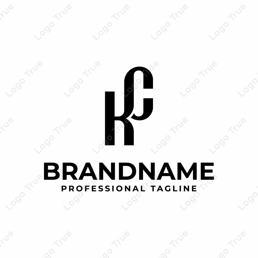 Letters KC Monogram Logo, suitable for any business with CK or KC initials Prayoga Cahya