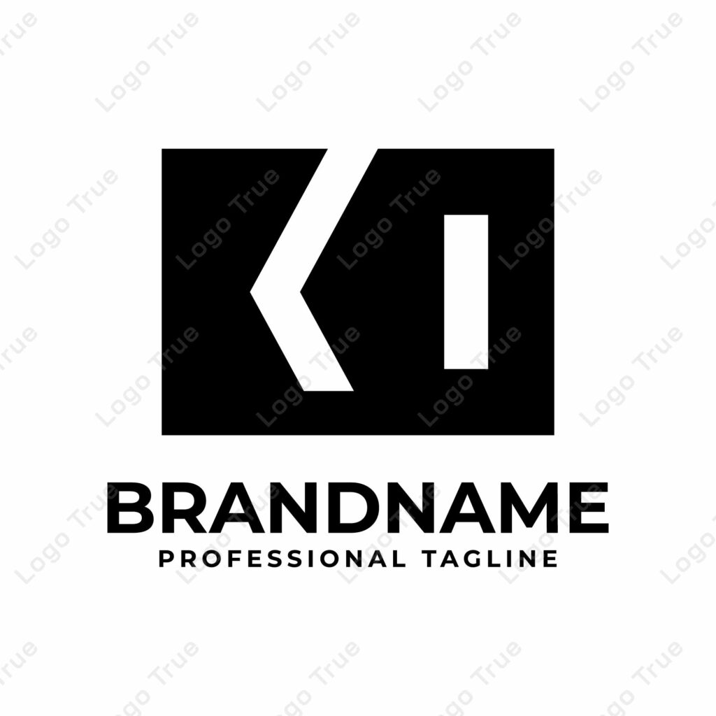Letters KO Monogram Logo, suitable for any business with KO or OK initials Prayoga Cahya