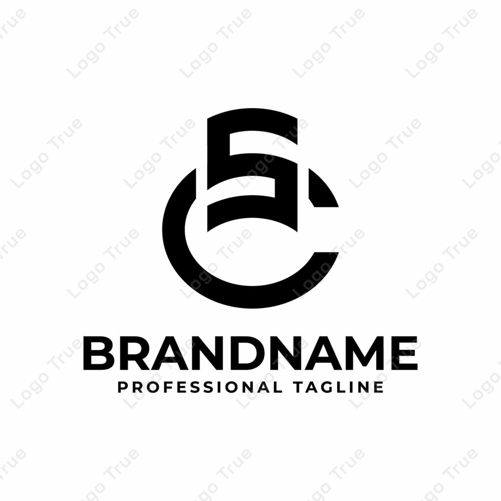 Letters SC Monogram Logo, suitable for any business with SC or CS initials Prayoga Cahya
