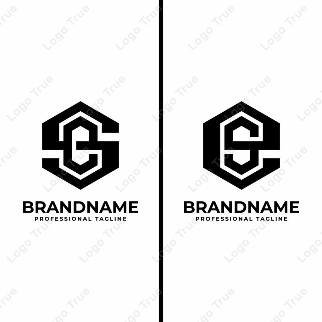 Letters SE and ES Hexagon Monogram Logo, suitable for business with SE or ES initials Prayoga Cahya